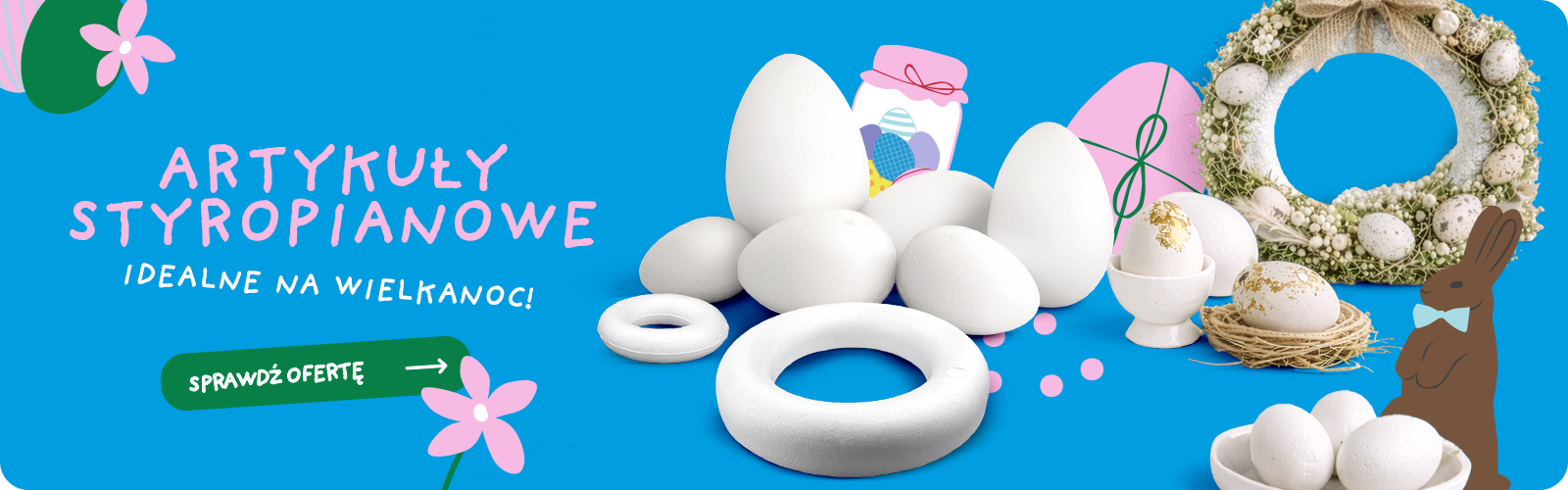 Wielkanoc - styropiany